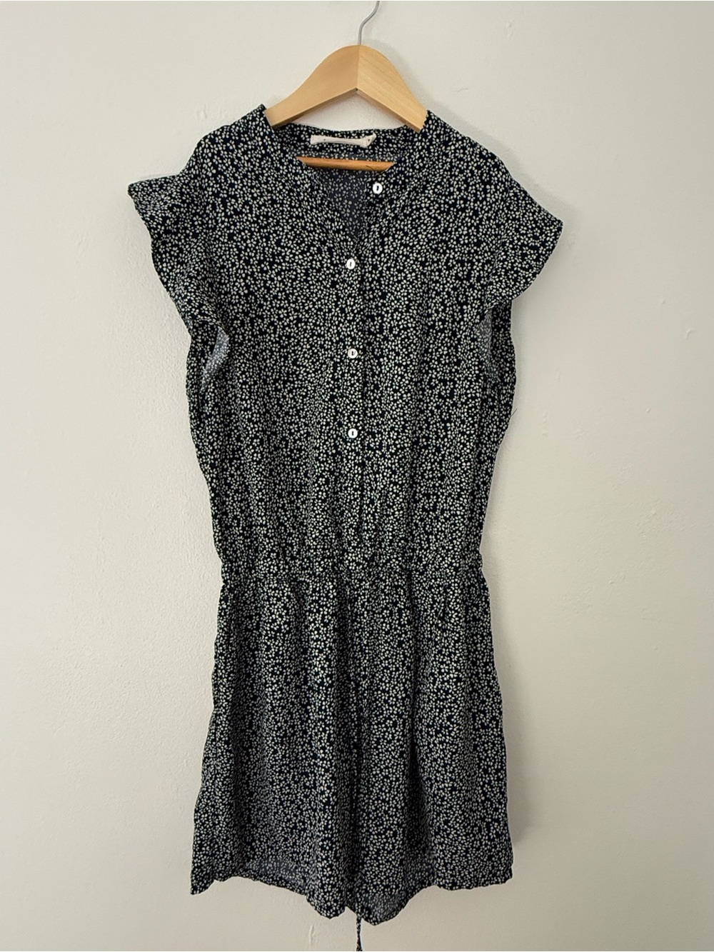 Roolee Navy Floral Romper